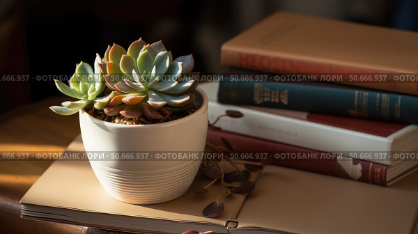 neglect dying house plant ai generated. Стоковое AI-изображение, AI-художник Vectorwin / Фотобанк Лори