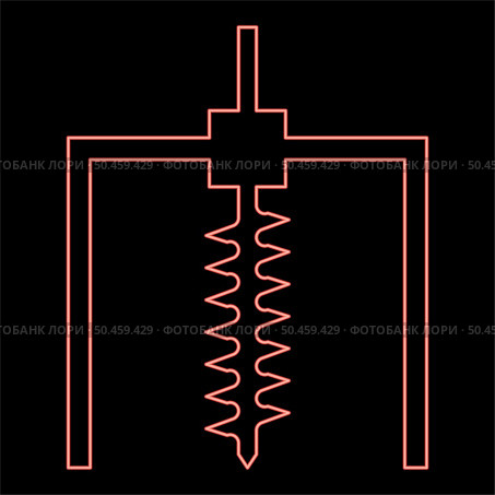 Neon drilling rig Bore for ground mine industry geological Boring concept Auger icon black color vector illustration flat style simple image red color vector illustration image flat style light. Neon drilling rig Bore for ground mine industry geological Boring concept Auger icon black color vector illustration flat style image red color vector illustration image flat style. Стоковая иллюстрация, агентство Ingram Publishing / Фотобанк Лори