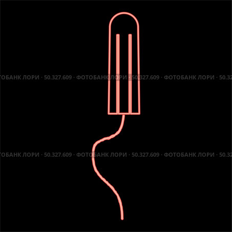 Neon women hygiene tampons icon black color in circle outline vector illustration red color vector illustration flat style light image. Neon women hygiene tampons icon black color in circle red color vector illustration flat style image. Стоковая иллюстрация, агентство Ingram Publishing / Фотобанк Лори