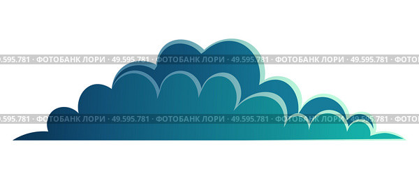 Night cloud vector panorama symbol, dark blue cloud for night view or sky, landscape interface, nature, evening environment symbol, cloudscape, isolated at white background cartoon flat icon. Night cloud vector panorama symbol, dark blue cloud for night sky, landscape interface, nature. Стоковая иллюстрация, агентство Ingram Publishing / Фотобанк Лори
