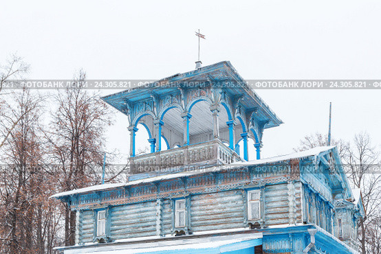 Нижегородская область. Особняк лесопромышленника Белякова в Воскресенском, Россия (2016 год). Стоковое фото, фотограф Дмитрий Тищенко / Фотобанк Лори