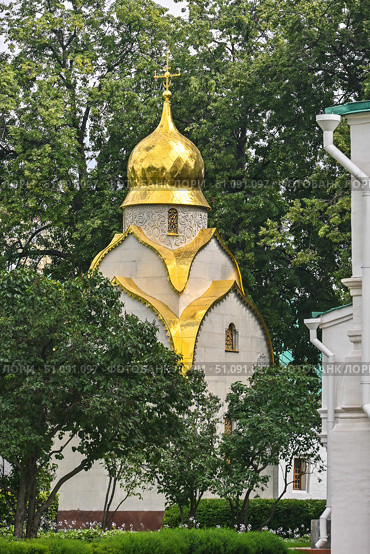 Новодевичий монастырь в Москве. Стоковое фото, фотограф Сергей Дрозд / Фотобанк Лори