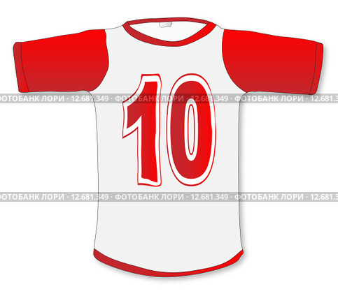 Number Ten T Shirt. Стоковая иллюстрация, иллюстратор Alan Cotton / PantherMedia / Фотобанк Лори