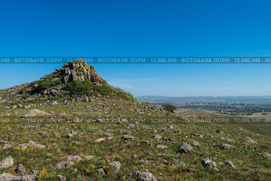 Окрестности города Краснокаменска (2015 год). Стоковое фото, фотограф Геннадий Соловьев / Фотобанк Лори