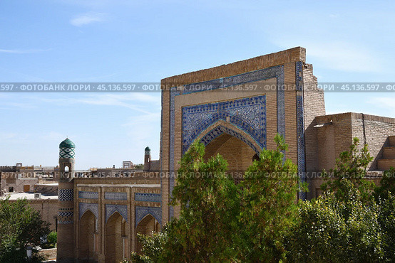 Old city Khiva, Uzbekistan. Стоковое фото, фотограф Знаменский Олег / Фотобанк Лори