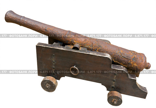Old gun. Стоковое фото, фотограф Яков Филимонов / Фотобанк Лори