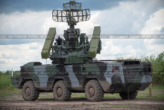 ?Osa? is a Soviet automated troop anti-aircraft missile system. Стоковое фото, агентство Ingram Publishing / Фотобанк Лори