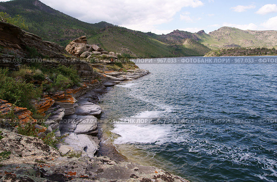 Озеро Джасыбай, Казахстан (2009 год). Стоковое фото, фотограф Татьяна Добровольская / Фотобанк Лори