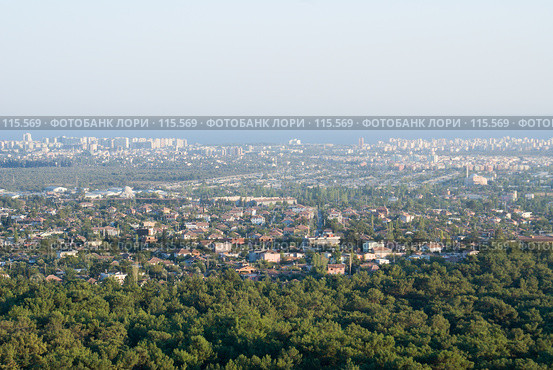 Панорама Анталии (2007 год). Стоковое фото, фотограф Александр Лядов / Фотобанк Лори
