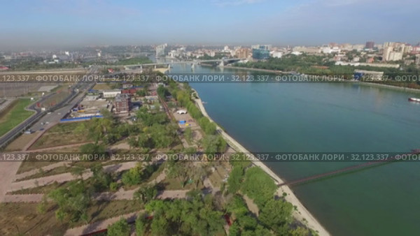 Парк Левобережный. Ростов-на-Дону. Россия (2019 год). Стоковое видео, видеограф Арестов Андрей Павлович / Фотобанк Лори