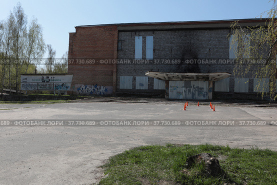 Павловский-Посад, "ДК Потапова" (2022 год). Редакционное фото, фотограф Дмитрий Неумоин / Фотобанк Лори