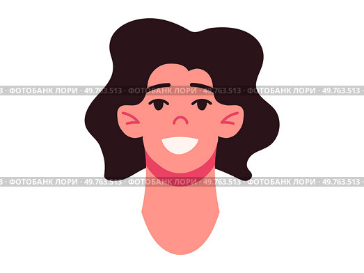 People faces vector illustration. Portrait photographers capture essence persons character and uniqueness A profile view provides alternative perspective on persons facial features and expressions. People faces. Each person, regardless their ethnicity, brings unique perspective to social issues. Стоковая иллюстрация, агентство Ingram Publishing / Фотобанк Лори
