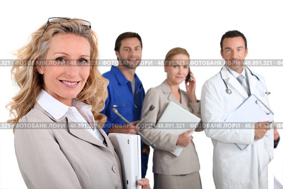People with fulfilling careers. Стоковое фото, агентство Ingram Publishing / Фотобанк Лори
