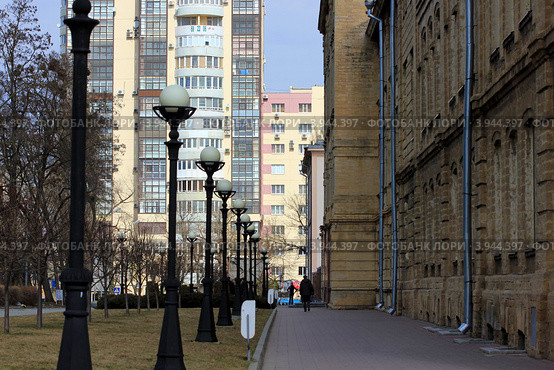 Переулок Зоотехнический, Ставрополь (2012 год). Редакционное фото, фотограф Rekacy / Фотобанк Лори