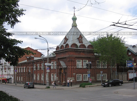 Пермь. Пересечение Комсомольского просп. и Коммунистической ул. (2005 год). Редакционное фото, фотограф Артем Ефимов / Фотобанк Лори