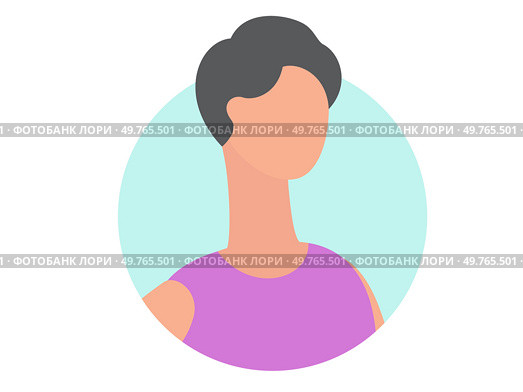 Person icon vector illustration. A picture captures moment in time, offering glimpse into persons life Users on social platforms connect with people from diverse backgrounds and experiences Faces. Person icon. Icons can represent people in visual metaphor, conveying their essence and characteristics. Стоковая иллюстрация, агентство Ingram Publishing / Фотобанк Лори