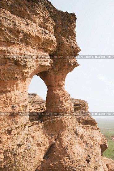 Песчанник горы Богдо ( Богдинско-Баскунчакский заповедник ) Стоковое фото, фотограф Павел Просянов / Фотобанк Лори