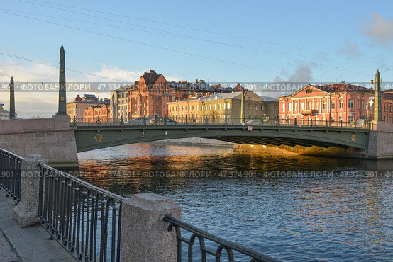 Петербург. Около Египетского моста (2018 год). Стоковое фото, фотограф Александр Алексеев / Фотобанк Лори