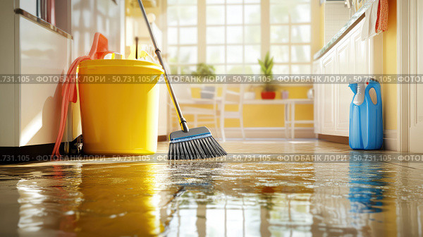 photo professional house cleaner. Стоковое фото, фотограф Vectorwin / Фотобанк Лори