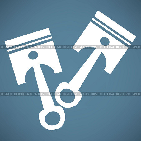 Piston icon. Стоковая иллюстрация, агентство Ingram Publishing / Фотобанк Лори