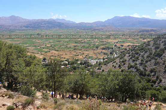 Плоскогорье Лассити, Крит, Греция (2014 год). Стоковое фото, фотограф Алексей Гусев / Фотобанк Лори