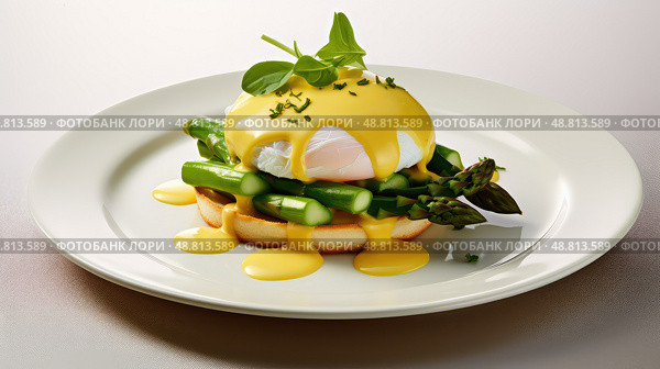 poached green eggs ai generated. Стоковое AI-изображение, AI-художник Vectorwin / Фотобанк Лори