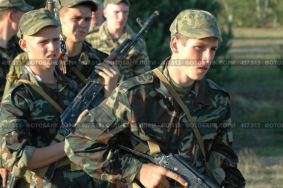 Поход юнармейцев (2008 год). Редакционное фото, фотограф Юрий Шпинат / Фотобанк Лори
