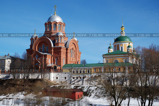 Покровский Хотьков женский монастырь (2015 год). Стоковое фото, фотограф Алексей Дроздов / Фотобанк Лори