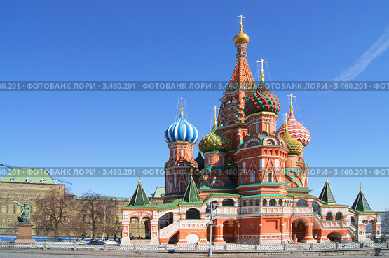 Покровский собор (Собор Василия Блаженного) (2012 год). Стоковое фото, фотограф Валерия Попова / Фотобанк Лори