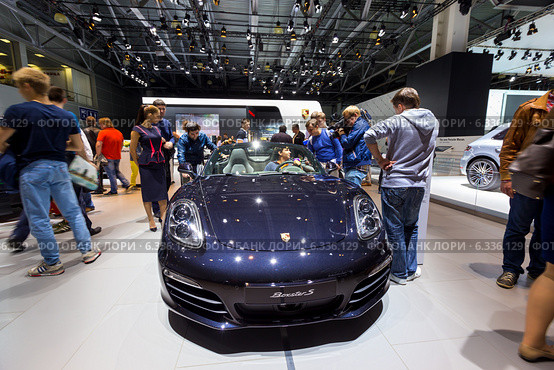 Porsche Boxster S. МMAC 2014. Редакционное фото, фотограф Сергей Лаврентьев / Фотобанк Лори