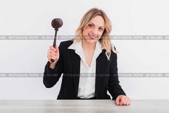 portrait judge. Стоковое фото, агентство Ingram Publishing / Фотобанк Лори