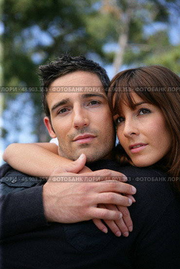 Portrait of a devoted couple. Стоковое фото, агентство Ingram Publishing / Фотобанк Лори