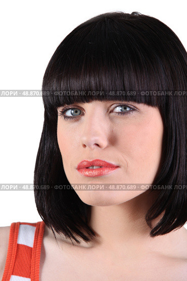 Portrait of brunette. Стоковое фото, агентство Ingram Publishing / Фотобанк Лори