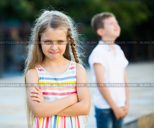portrait sad girl. Стоковое фото, фотограф Яков Филимонов / Фотобанк Лори