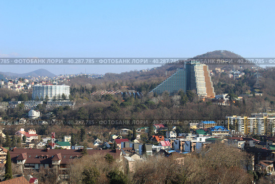 Посёлок Дагомыс (2023 год). Редакционное фото, фотограф Иван Дуплик / Фотобанк Лори
