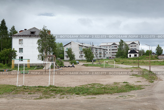 Посёлок Калевала (2010 год). Стоковое фото, фотограф Михаил Иванов / Фотобанк Лори
