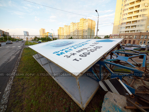 Последствия урагана (2010 год). Редакционное фото, фотограф Andrey M / Фотобанк Лори
