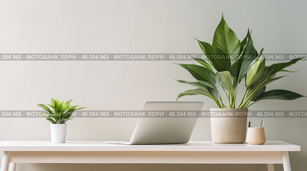 pothos desk plants ai generated. Стоковое AI-изображение, AI-художник Vectorwin / Фотобанк Лори