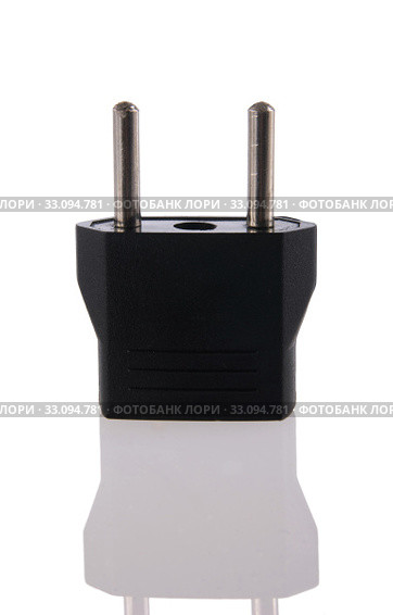 Power plug adapter. Стоковое фото, фотограф Cienpies Design / PantherMedia / Фотобанк Лори