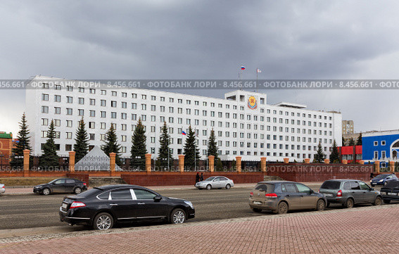Правительство Республики Марий Эл. Йошкар-Ола (2015 год). Редакционное фото, фотограф Сергей Лаврентьев / Фотобанк Лори
