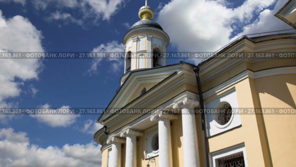 Православная Церковь Божией Матери « всех скорбящих Радость», Большая Ордынка, Москва, Россия (2017 год). Стоковое видео, видеограф Владимир Журавлев / Фотобанк Лори