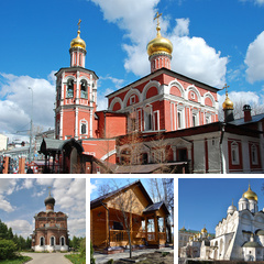 Альбом: Церкви и монастыри в Москве (горизонтальн.)