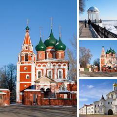 Альбом: Города России - Ярославль и  область (Переславль, Ростов, Углич, Рыбинск, Гаврилов Ям, Туношна и др)