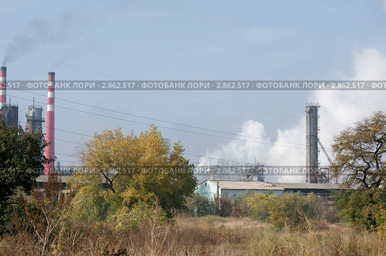 Промзона. Стоковое фото, фотограф Короленко Елена / Фотобанк Лори