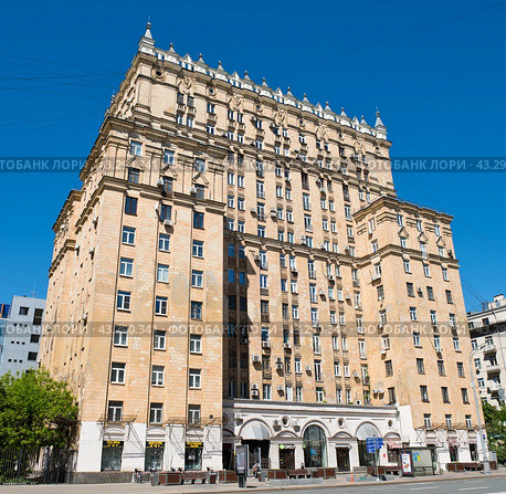 Проспект Мира, 49. Москва. Россия (2024 год). Редакционное фото, фотограф E. O. / Фотобанк Лори