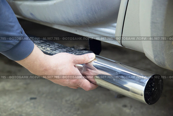 Protection of vehicle thresholds. Off-road tuning. Protection for the SUV. Стоковое фото, фотограф Александр Поташев / Фотобанк Лори