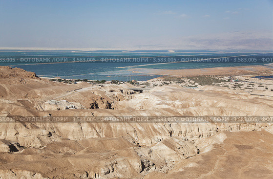 Пустыня и Мертвое море. Израиль (2012 год). Стоковое фото, фотограф Наталья Волкова / Фотобанк Лори