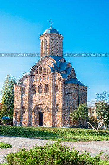 Пятницкая церковь. Чернигов, Украина (2011 год). Стоковое фото, фотограф Николай Голицынский / Фотобанк Лори