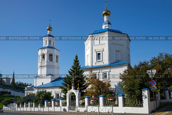 Пятницкая церковь. Казань, Республика Татарстан (2024 год). Редакционное фото, фотограф Анна Карасева / Фотобанк Лори