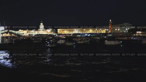 Развод мостов. Редакционное видео, видеограф Клопотовская Мария / Фотобанк Лори